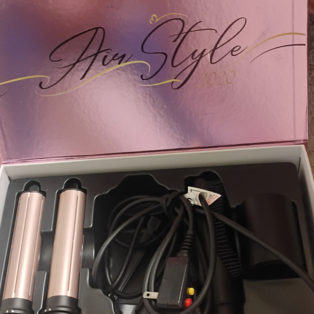 Pink Hair Styling Tool Set